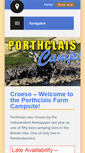 Mobile Screenshot of porthclais-farm-campsite.co.uk